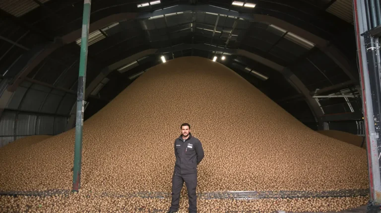 Afnemer failliet: Richard blijft plotseling met 1,5 miljoen kilo aardappelen zitten