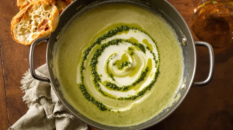 Romige courgettesoep met pesto: zo maak ik dit makkelijke zomerse gerecht